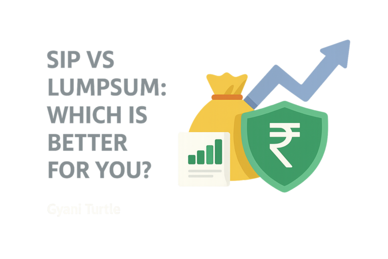 SIP vs lumpsum which is better investment strategy comparison with growth chart and money illustration