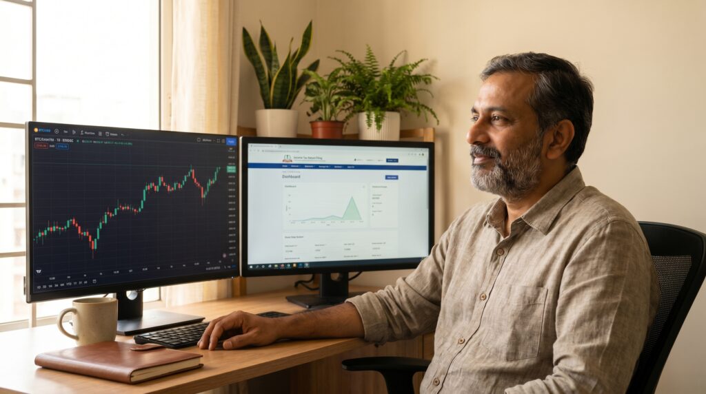 Indian crypto investor strategy 2026 — Patient, compliant Bitcoin investing for long-term wealth building