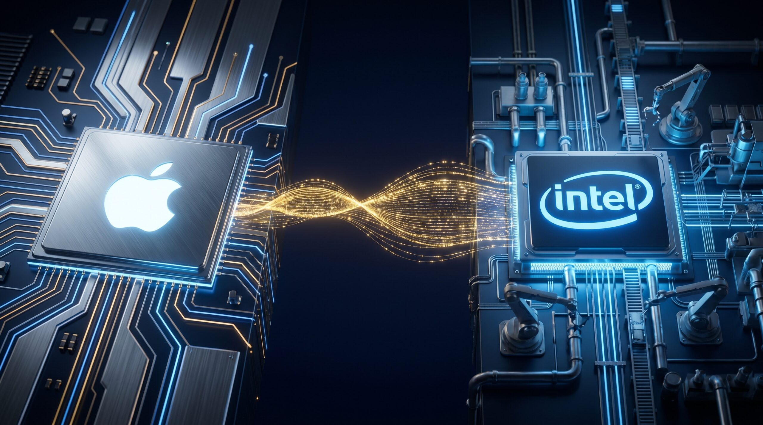 Apple Intel Deal 2026 — Apple partners with Intel Foundry to manufacture M-series chips using the 18A process