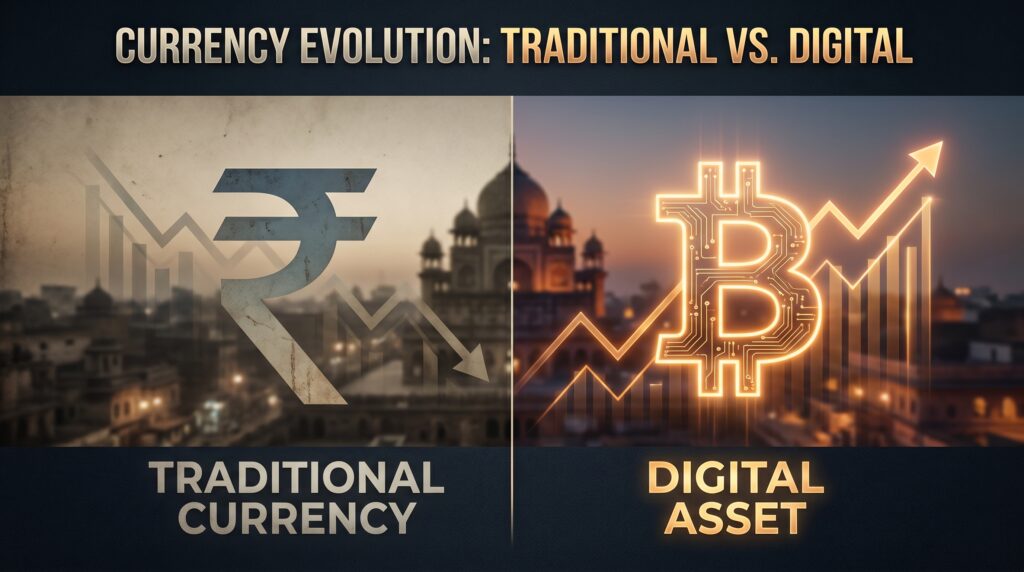 Indian Rupee vs Bitcoin 2026 — How the US Bitcoin reserve strengthens the case for BTC as an INR hedge