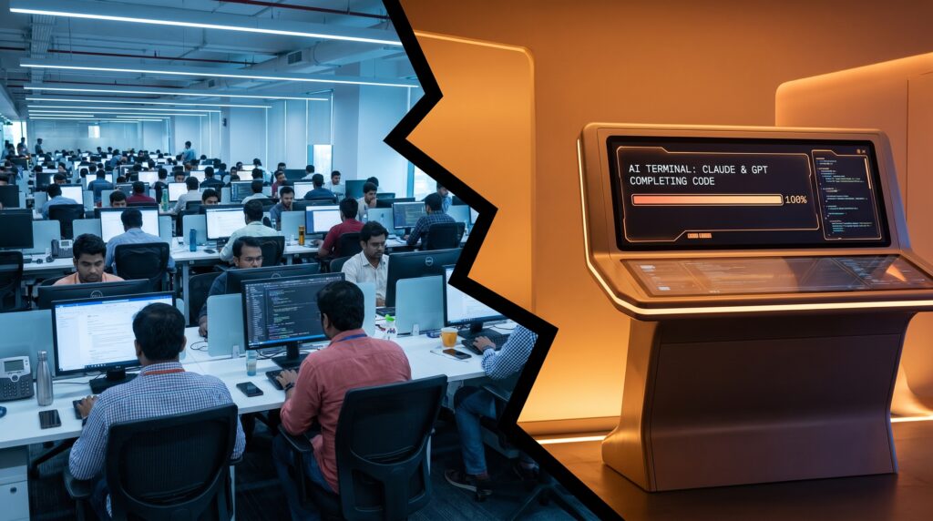 OpenAI and Anthropic replacing Indian IT billable hours in 2026 — is Nifty IT safe from AI disruption